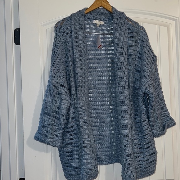 NWT New Directions Open knit Cardigan  Size XXL - Picture 1 of 6